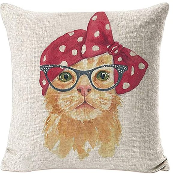 Other - Kitty Rosie the Riveter Throw Pillow Sham NWT